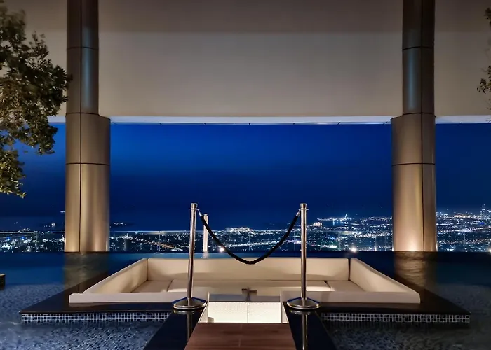 Amazing 64Th Floor Infinity Pool With Burj Khalifa Views 2Br Apartment In Paramount Hotel Midtown