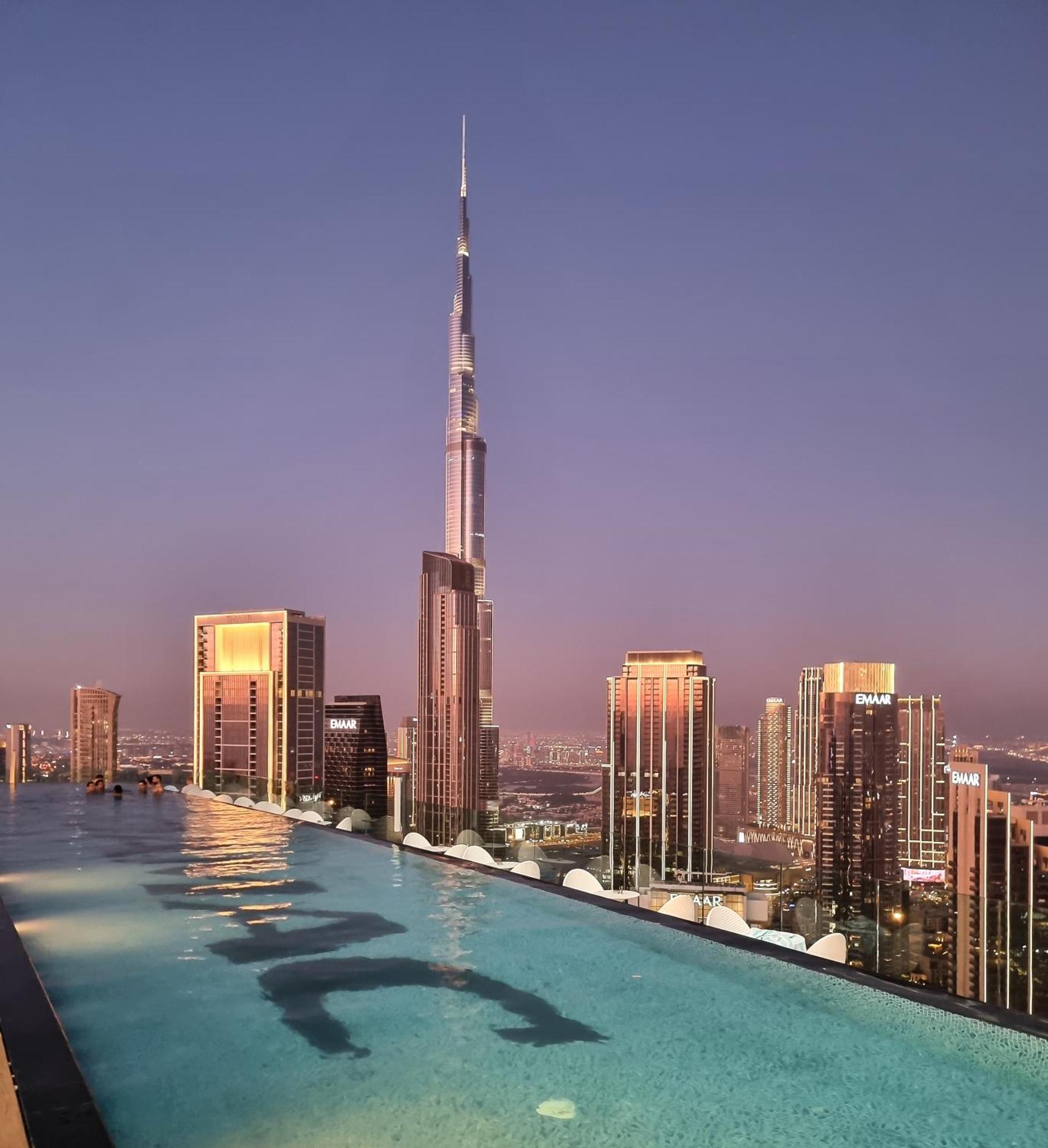 Apartment Amazing 64th Floor Infinity Pool With Burj Khalifa Views 2br In Paramount Midtown