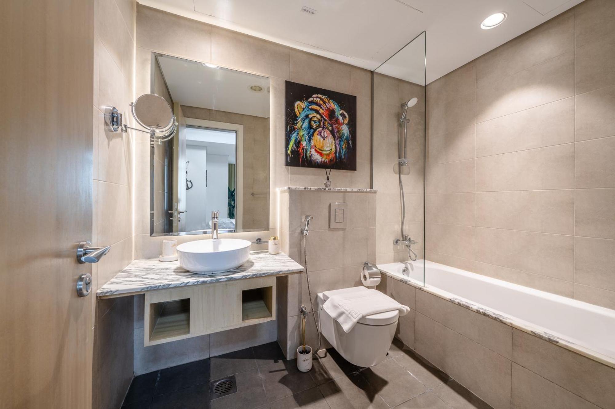 Amazing 64th Floor Infinity Pool With Burj Khalifa Views 2br In Paramount Midtown *